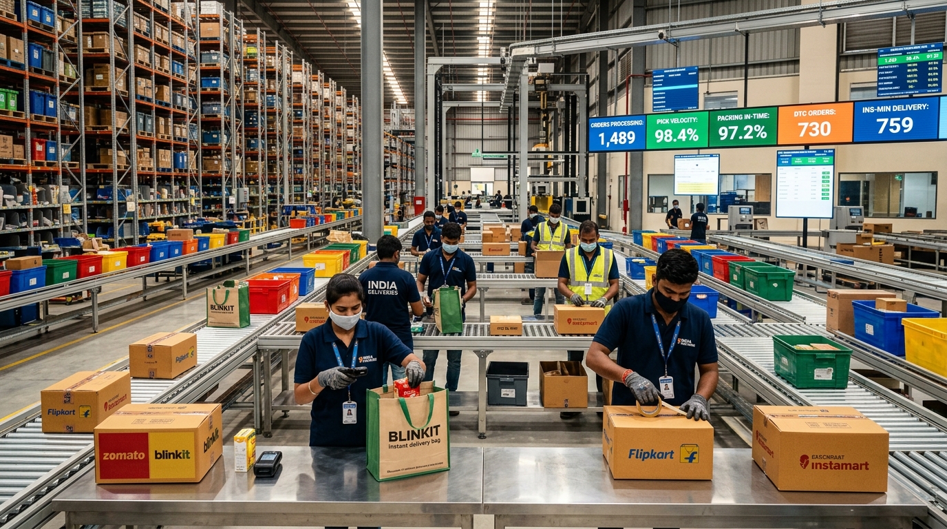 SuperNode Logistics Automated Warehouse in Delhi NCR